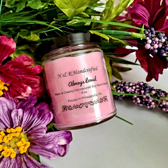 Always Loved 8 oz. Fragrance Soy Candle - Picture 2 of 4
